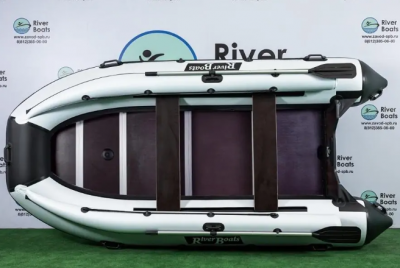 Лодка ПВХ RiverBoats RB-390 фальшборт моторная