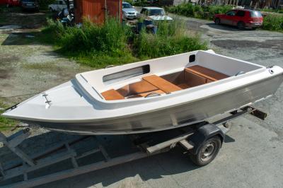 Лодка алюминиевая ВИЗА Алюмакс-435 Комбинированный