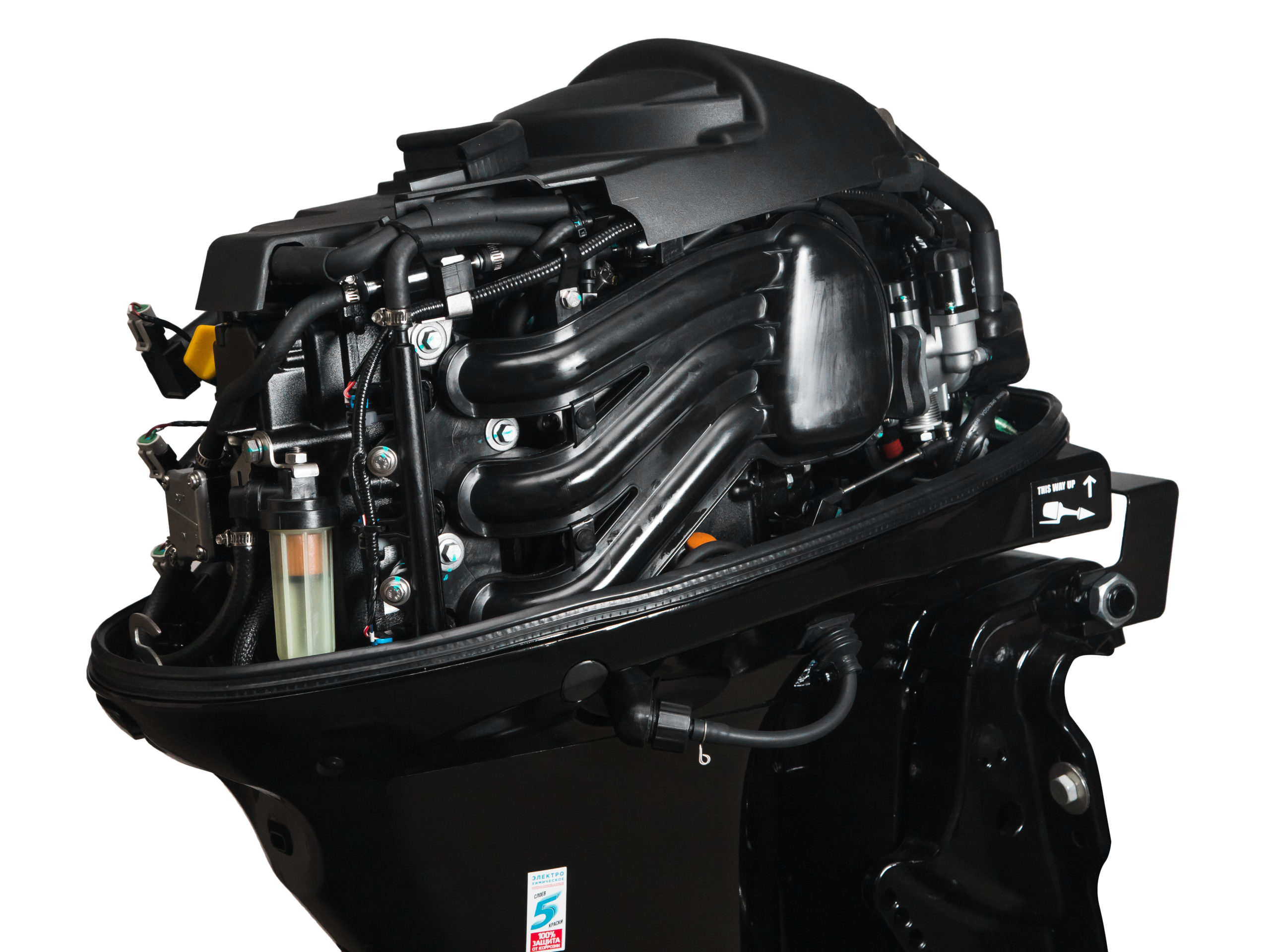 Хайди HDEF40FES-T (40 л.с., 4 такта)